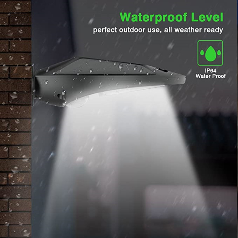Home Security Yard Sensors - โคมไฟ LED 30ดวงสำหรับทางเดินในสวนทางเดินถนนไฟสนามกันน้ำเซ็นเซอร์ตรวจจับการเคลื่อนไหว PIR พลังงานแสงอาทิตย์รักษาความปลอดภัยในสวนติดผนัง