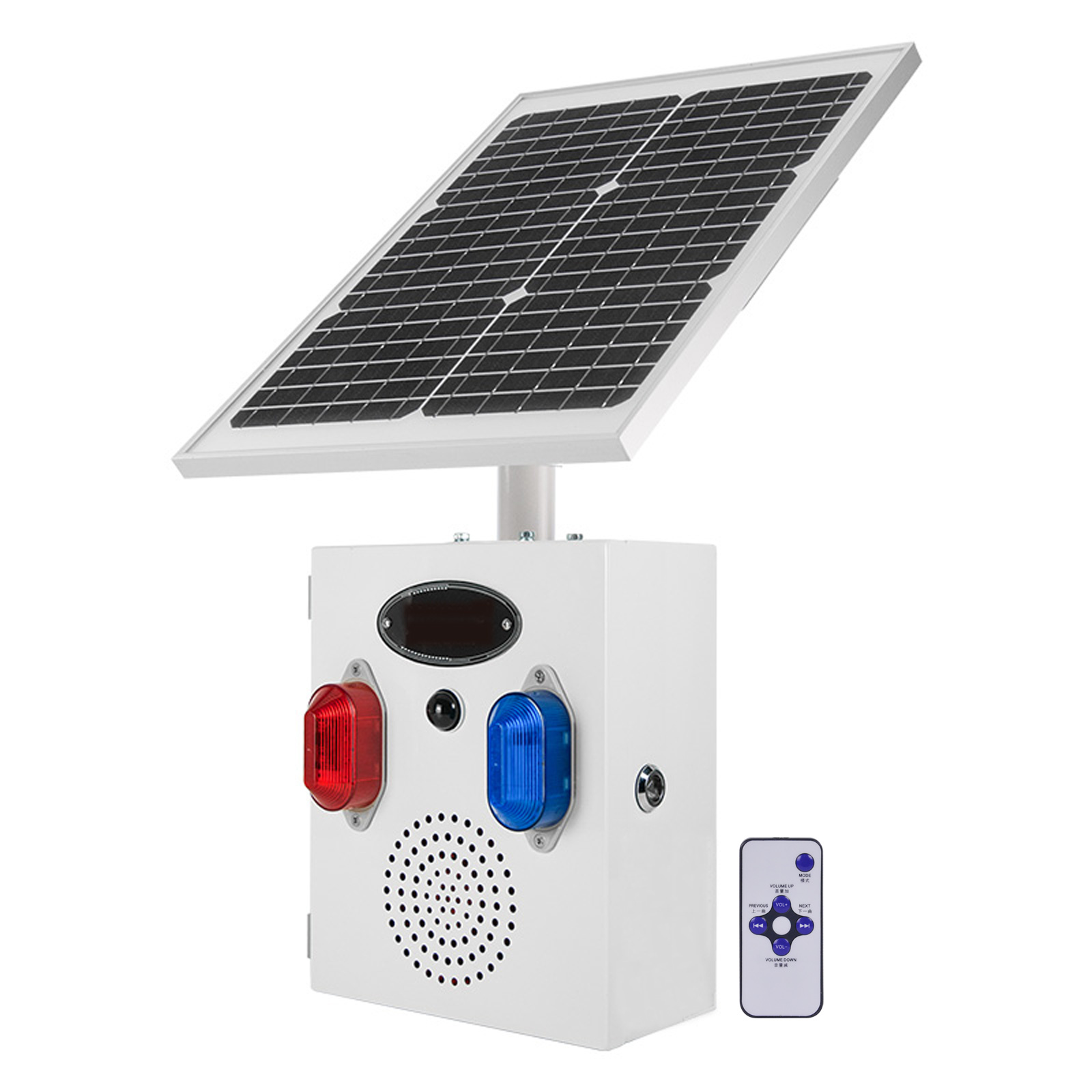 Alarm Siren Outdoor - YASONG กลางแจ้ง Solar Motion Sensor Detector