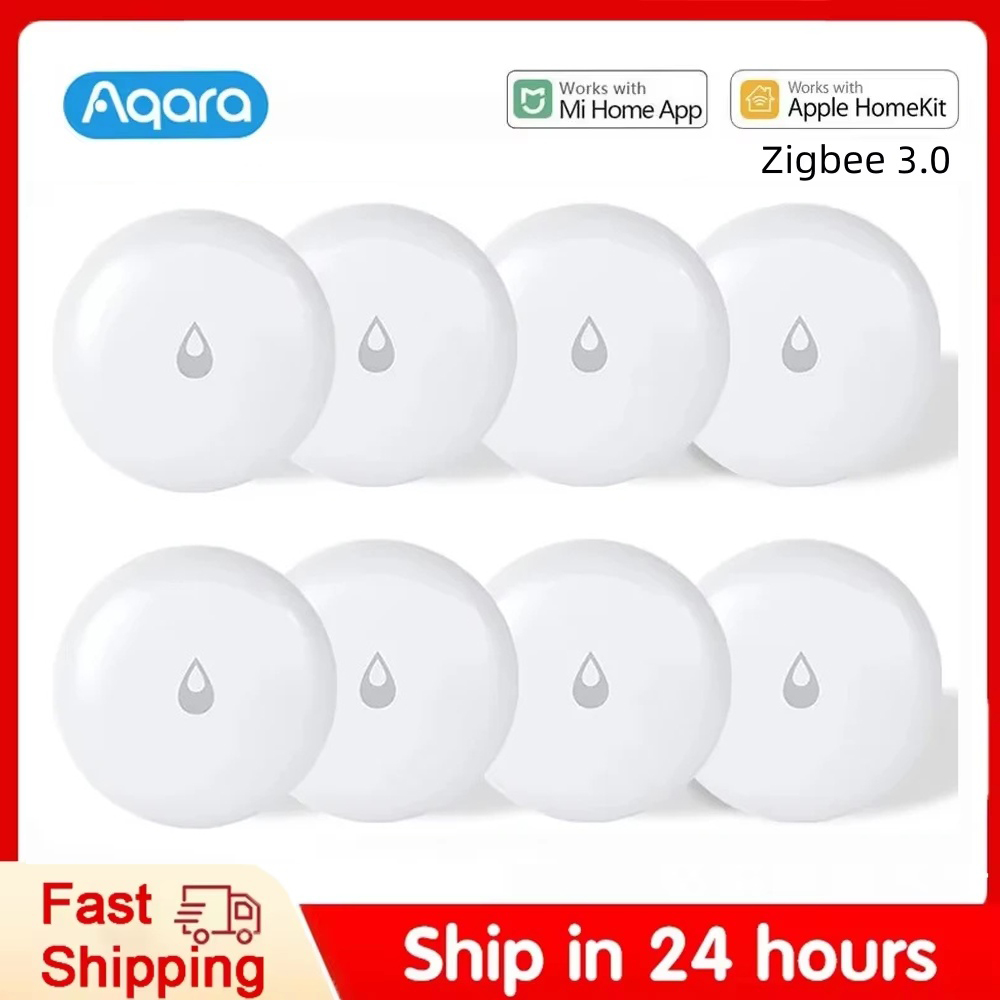 Home Security Xiaomi - เซ็นเซอร์ตรวจจับน้ำรั่ว Aqara E1 ZigBee3.0 เครื่องตรวจจับน้ำท่วม ระบบเตือนภัย