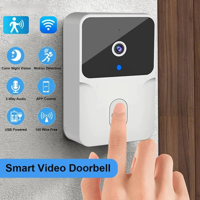 Home Security Lidar - สมาร์ทโฮม ไวไฟ วิดีโอ ดอร์เบลล์ โทรศัพท์ไร้สาย ระบบอินเตอร์คอมสองทาง