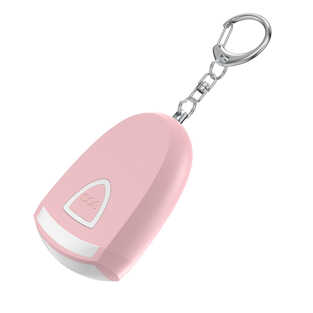 Alarm Siren Outdoor - พวงกุญแจสัญญาณเตือนภัยส่วนบุคคลแบบชาร์จไฟได้พร้อมไฟสำหรับผู้หญิงป้องกันตัวป้องกันการโจมตีไซเรนรักษาความปลอดภัยกลางแจ้งแบบพกพาพวงกุญแจสัญญาณเตือนภัย