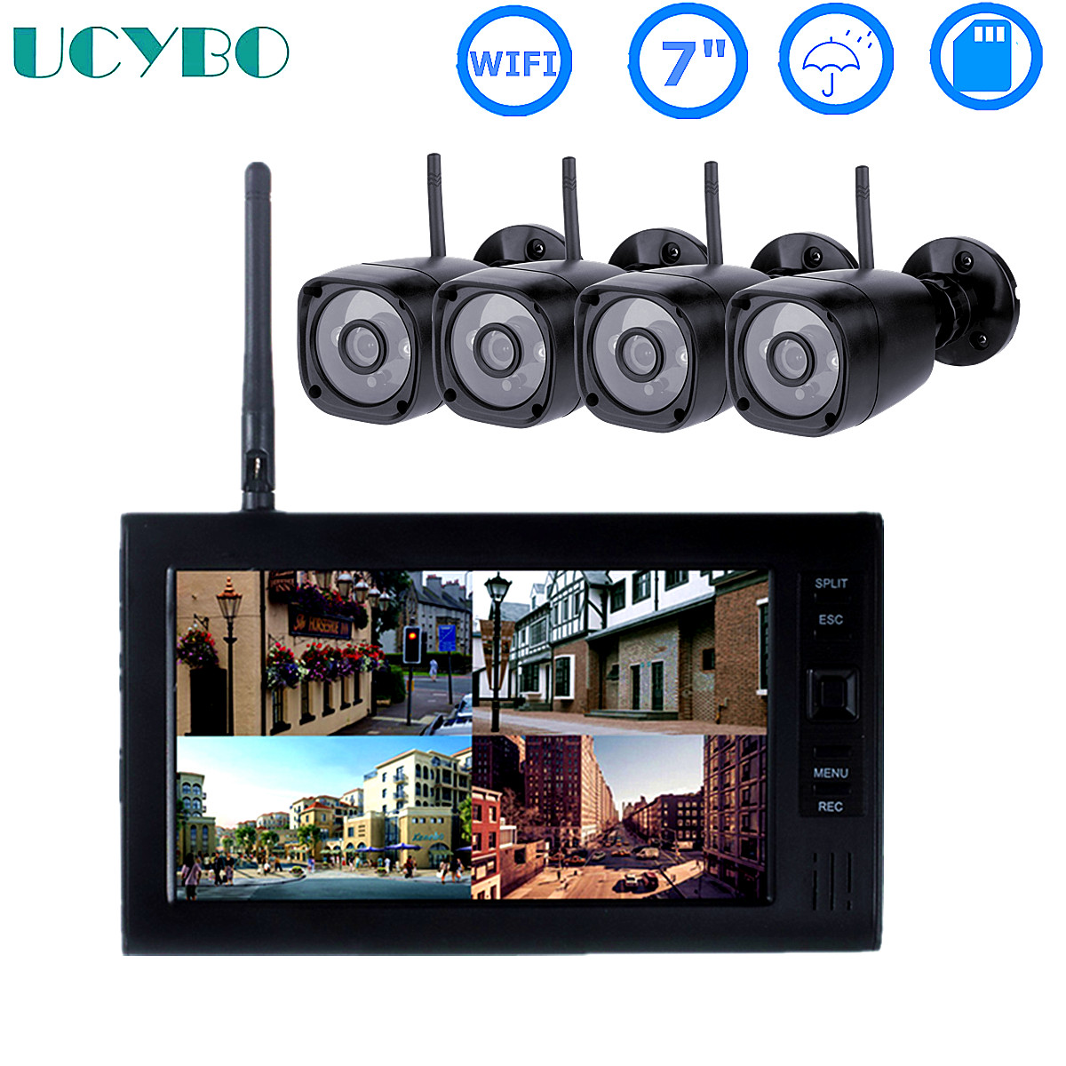 Home Security Cameras Wireless - 7 