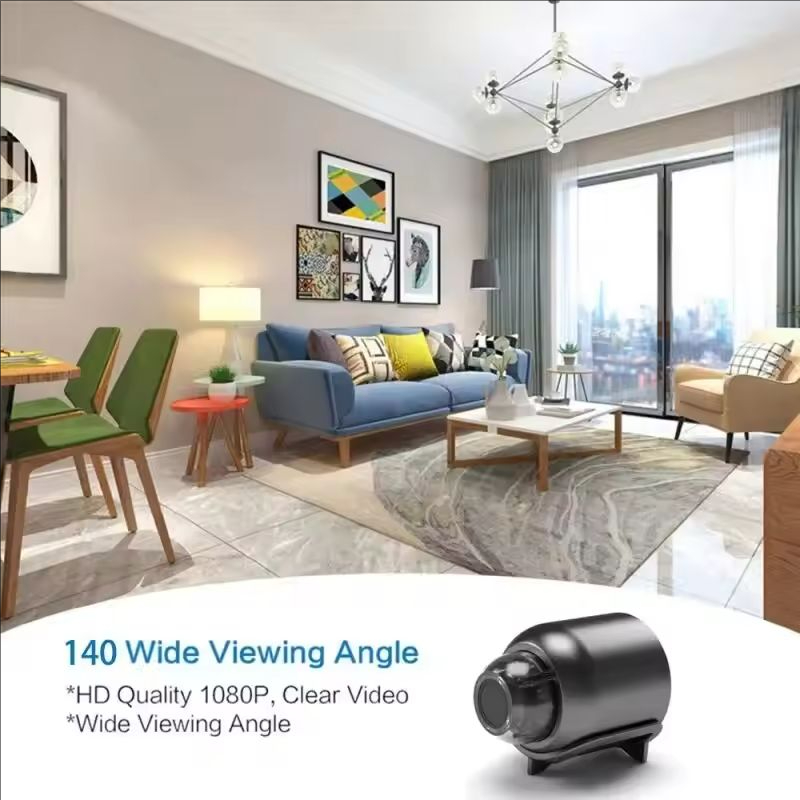 Home Security Lidar - กล้องมินิ X5 ไร้สาย 1080P กล้องวงจรปิดรักษาความปลอดภัย กล้องบันทึกภาพกลางคืน