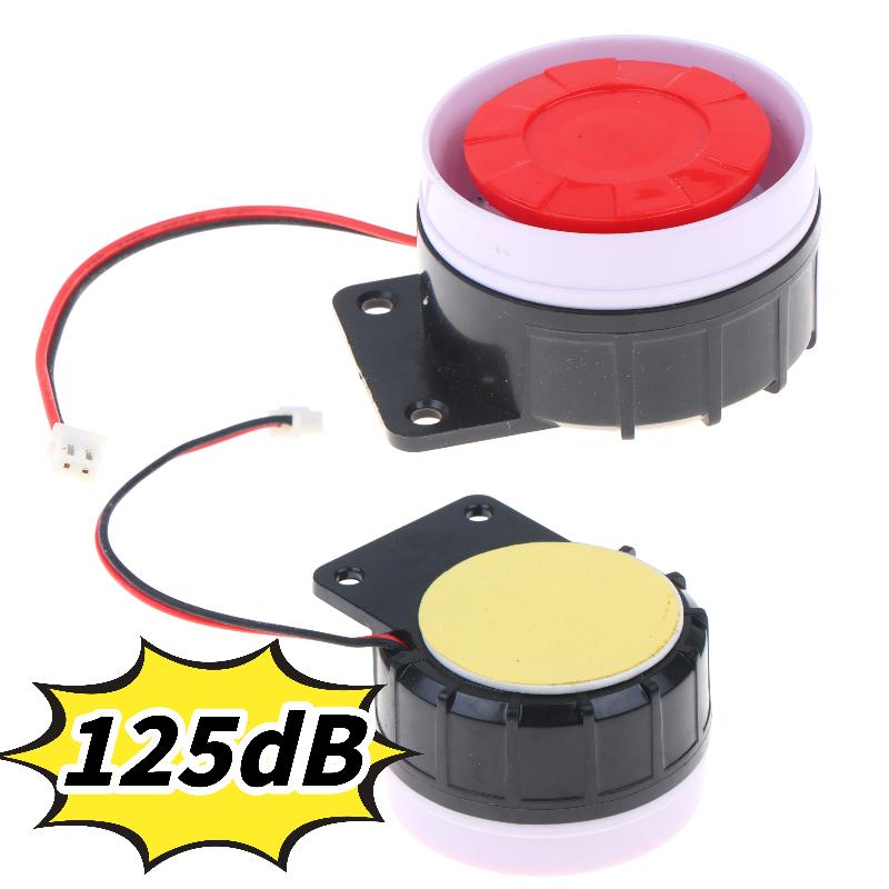Alarm Siren Outdoor - เสียงไซเรนเตือนภัยดังมาก 125dB 5-30V เสียงดังระดับสูงสำหรับเตือนเหตุฉุกเฉินในงานกลางแจ้ง