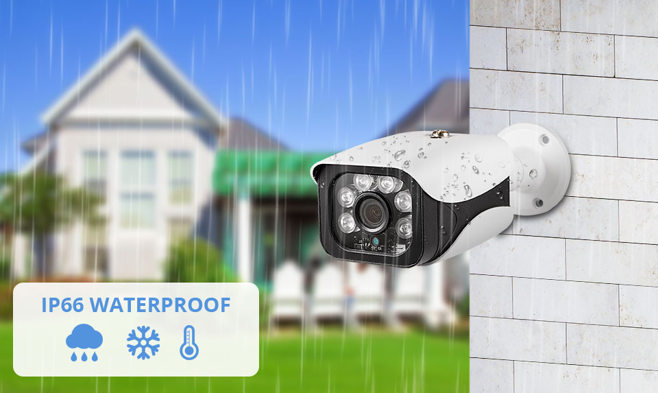 ระบบกล้องวงจรปิด 8MP 4K POE NV - Home Security Video Cameras บทวิจารณ์และราคา