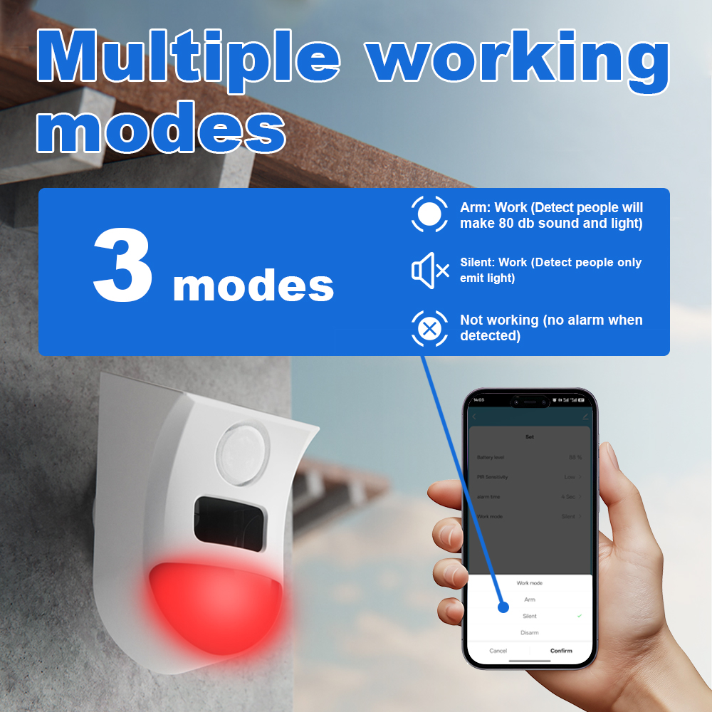 เซ็นเซอร์ตรวจจับความเคลื่อนไหว - Home Security Yard Sensors บทวิจารณ์และราคา