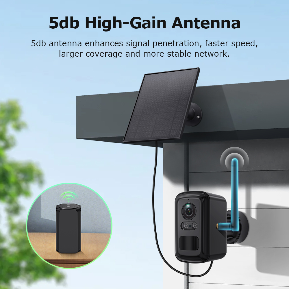 ระบบกล้องวงจรปิดพลังงานแสงอาทิ - Home Security No Subscription บทวิจารณ์และราคา
