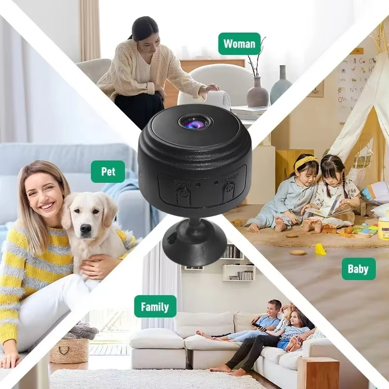 กล้องวงจรปิดไร้สาย A9 Mini WiF - Home Security Cameras Wireless บทวิจารณ์และราคา