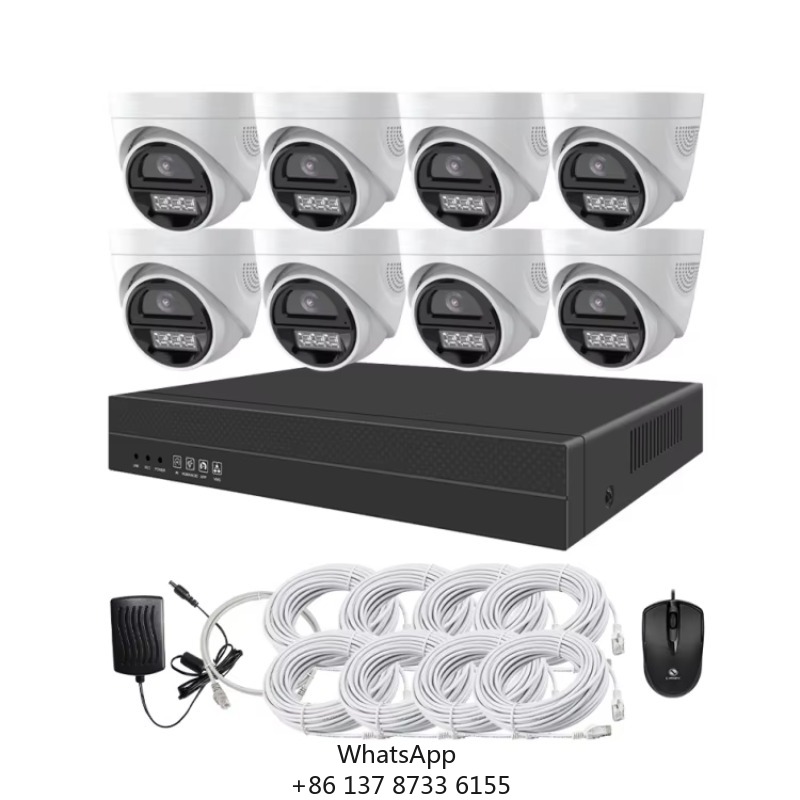 ชุดกล้องวงจรปิด 4ch 8ch ความคม - Home Security Systems With Cameras บทวิจารณ์และราคา