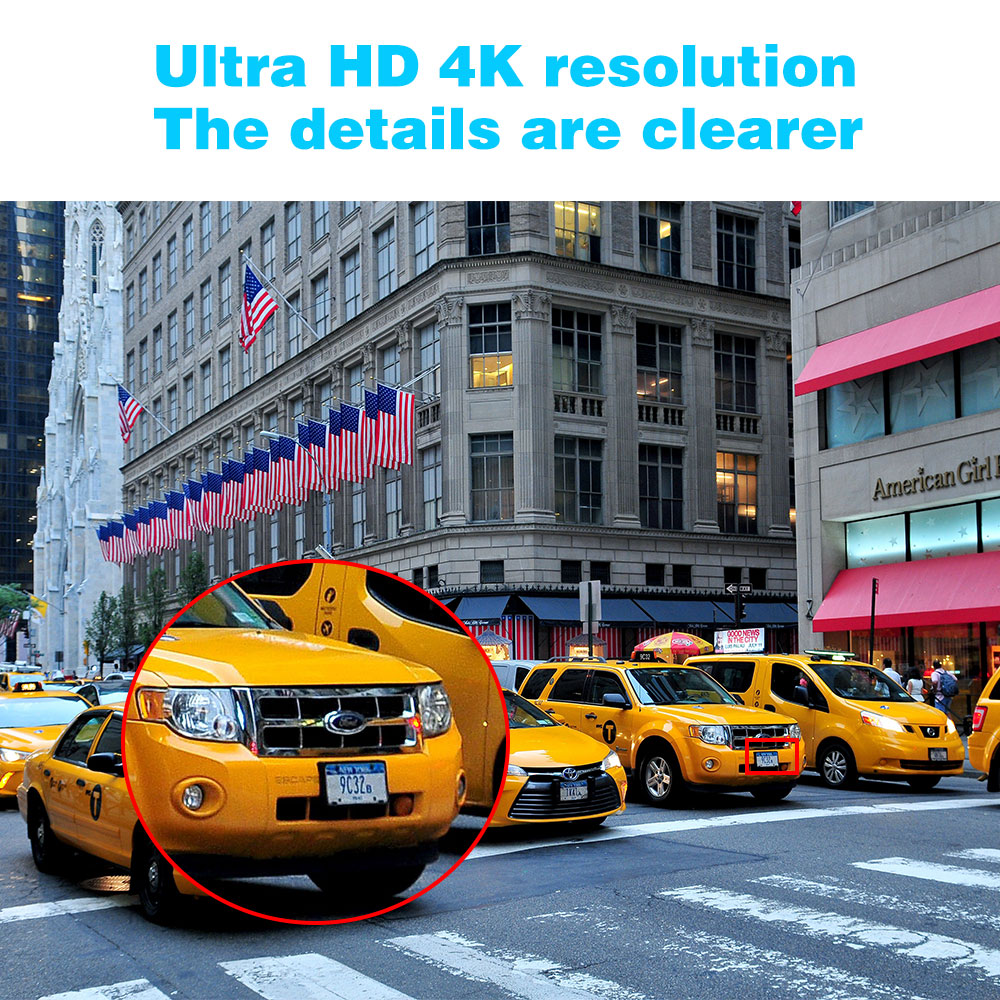 ชุดกล้องวงจรปิด 4K Ultra HD AH - Home Security Video Cameras บทวิจารณ์และราคา