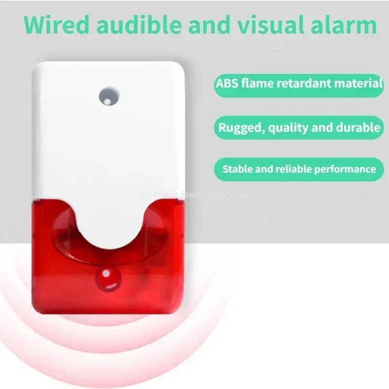 Strobe ไซเรนปลุก 103 dB Horn 1 - Alarm Siren Outdoor บทวิจารณ์และราคา
