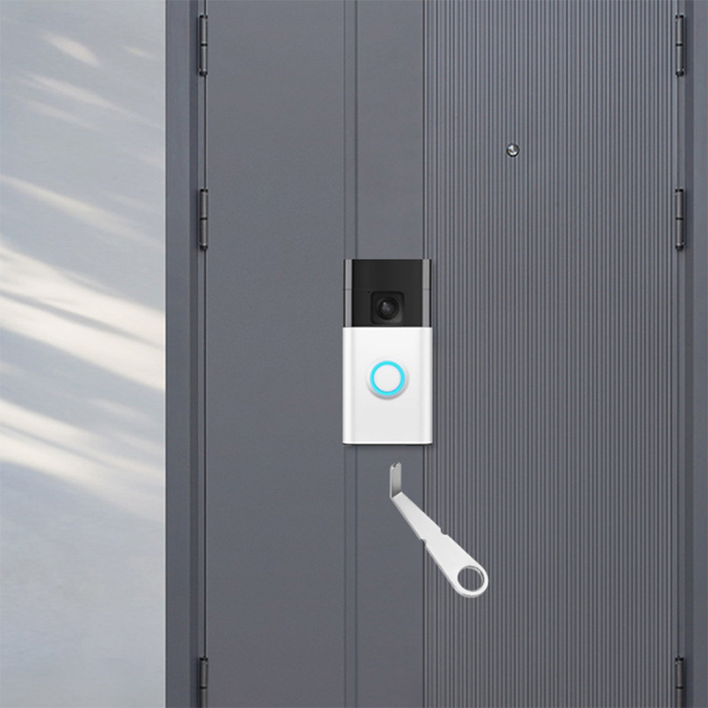 กุญแจวิดีโอดอร์เบลล์สีเงินสำหร - Home Security Lidar บทวิจารณ์และราคา