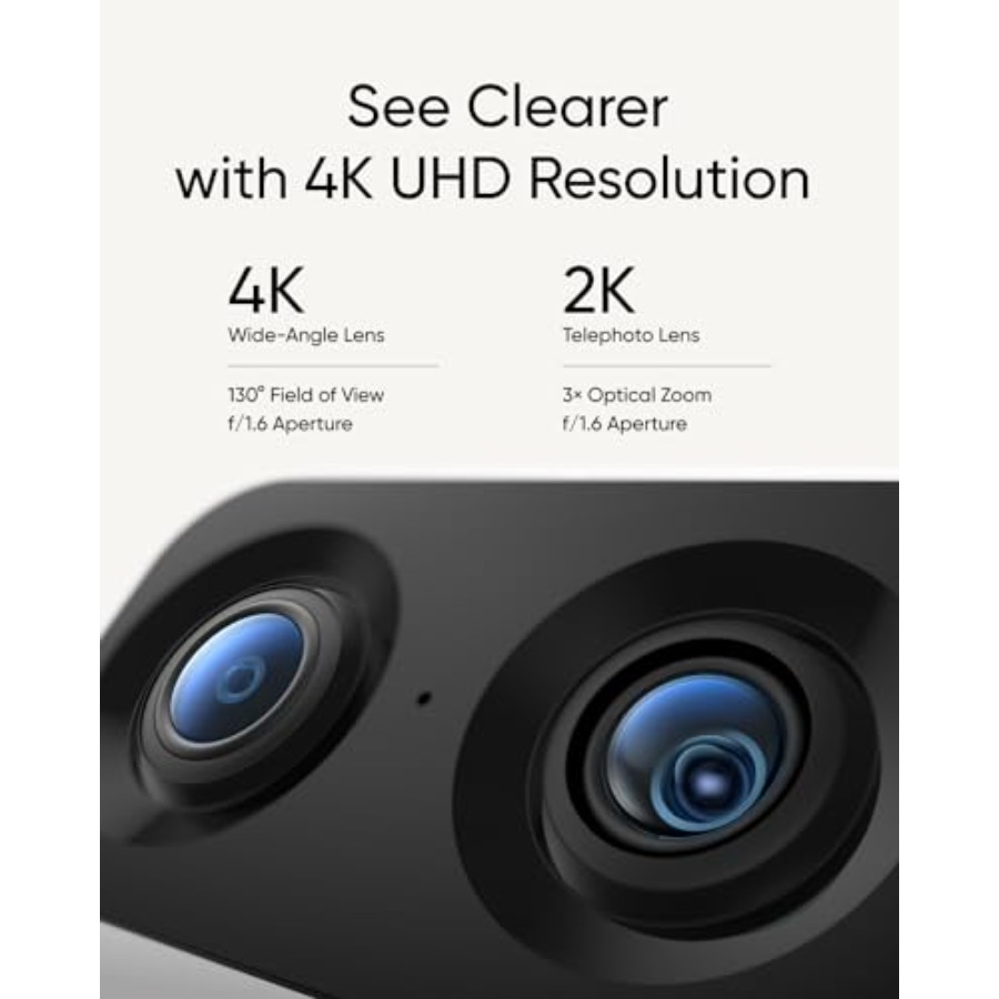 กล้องภายในอาคาร 4K S350 เพื่อค - Home Security No Subscription บทวิจารณ์และราคา