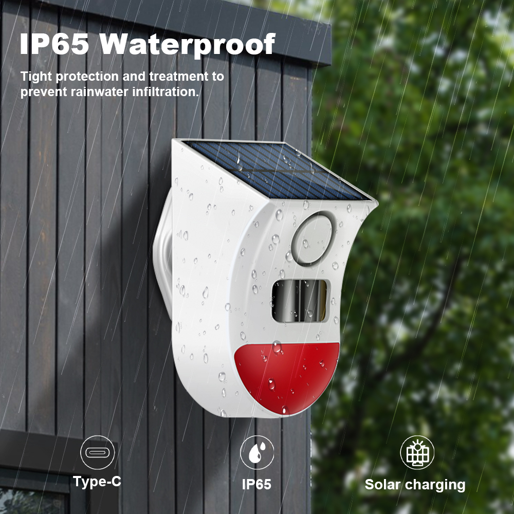 ทูยา ซิกบีไซเรนพลังงานแสงอาทิต - Alarm Siren Outdoor บทวิจารณ์และราคา