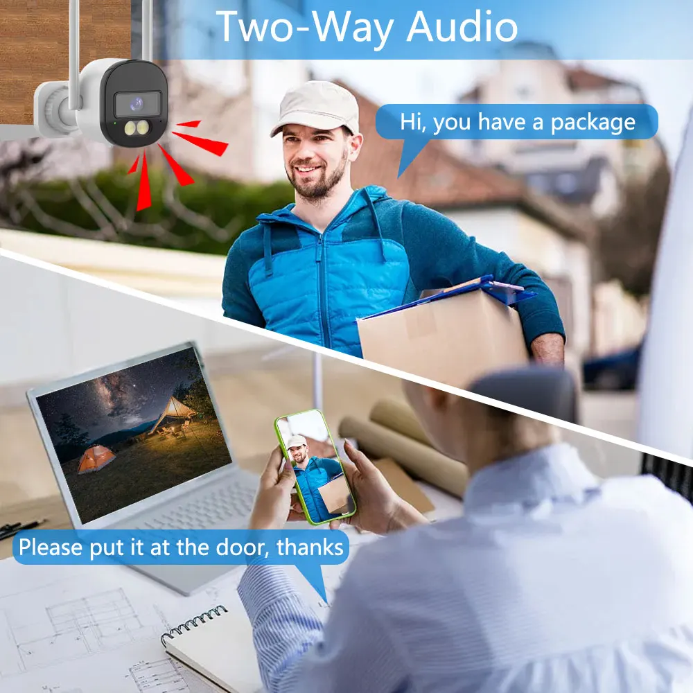 กล้องวงจรปิด Tuya Bullet สำหรั - Home Security Lidar บทวิจารณ์และราคา