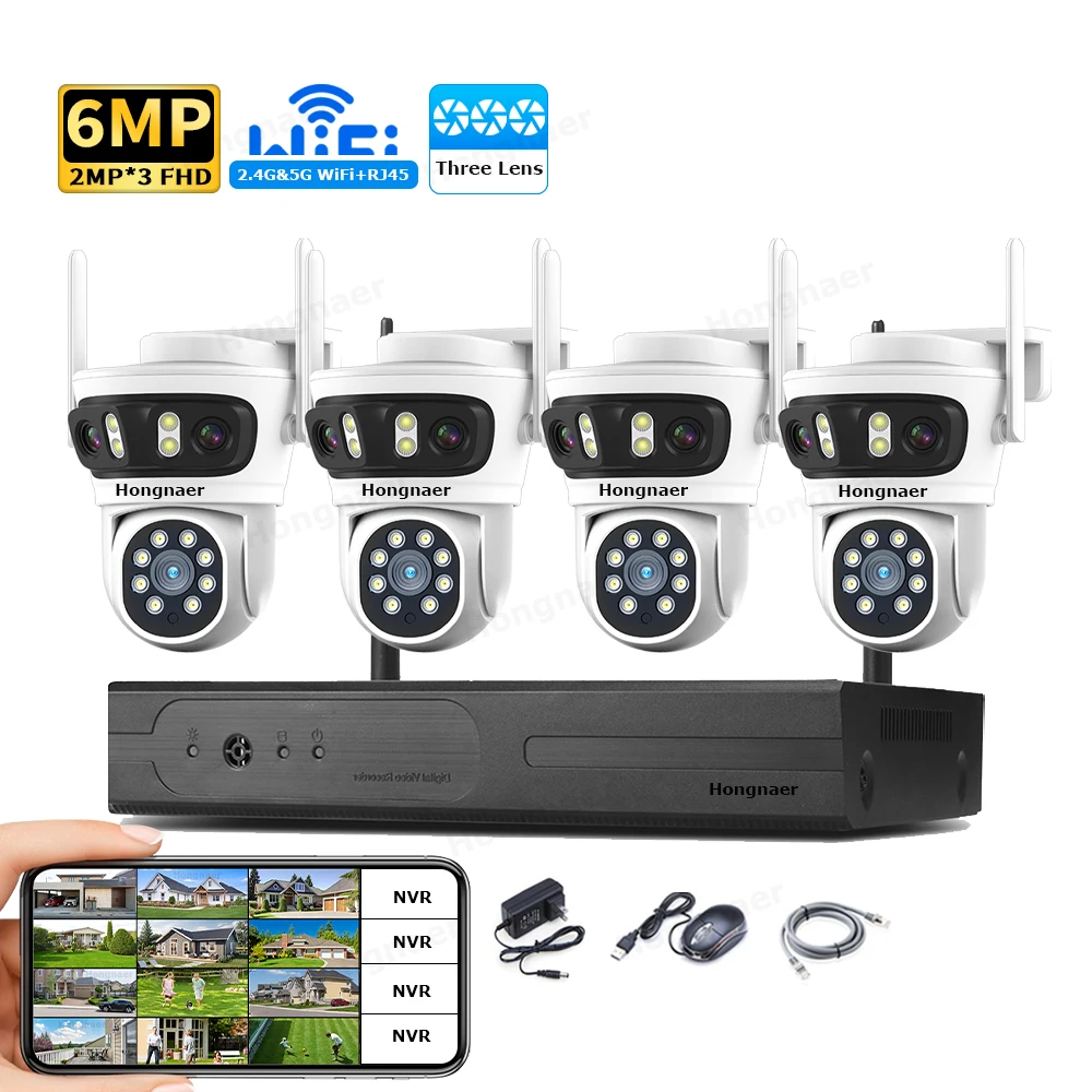 ชุดกล้องวงจรปิดรักษาความปลอดภั - Home Security Cameras Wireless บทวิจารณ์และราคา