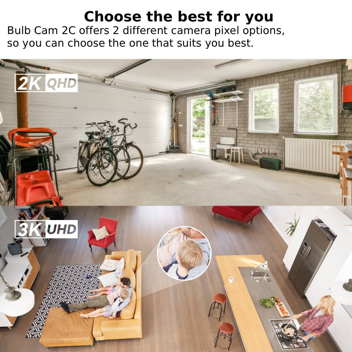 IMOU Bulb Cam 2C 3MP/5MP 2K/3K - Home Security Lidar บทวิจารณ์และราคา