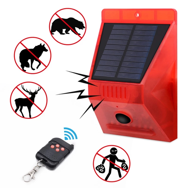 โคมไฟเตือนภัยพลังงานแสงอาทิตย์ - Home Security Yard Sensors บทวิจารณ์และราคา