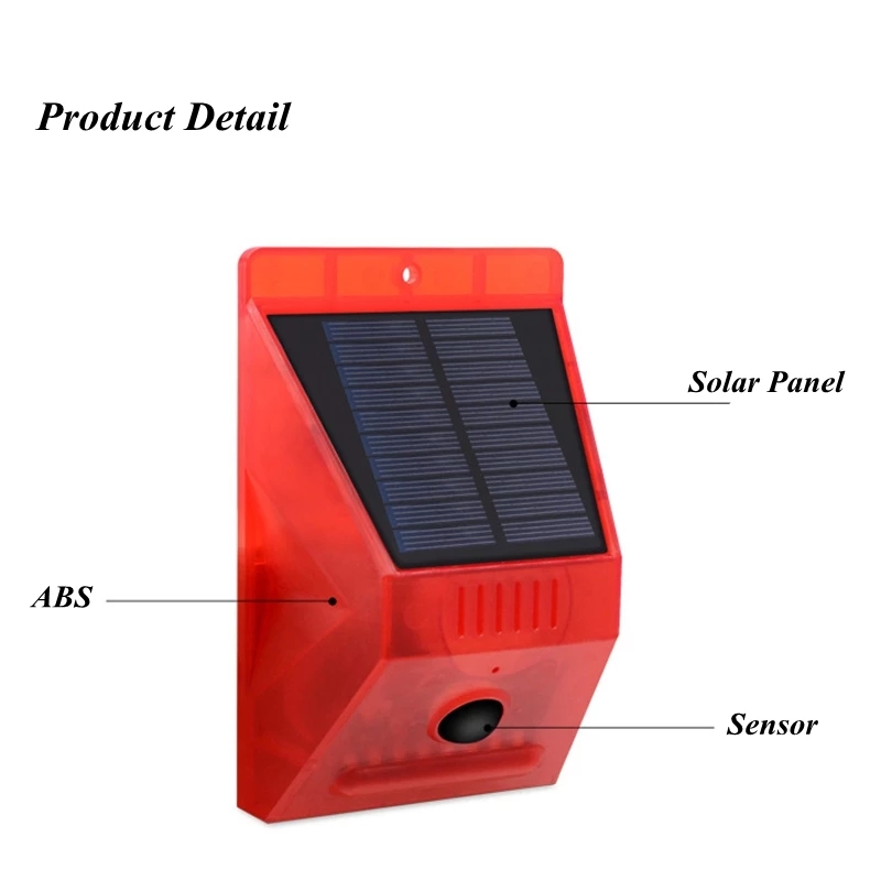 โคมไฟเตือนภัยพลังงานแสงอาทิตย์ - Home Security Yard Sensors บทวิจารณ์และราคา