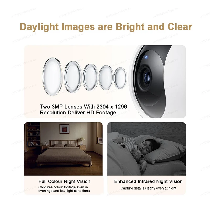 XIAOMI Smart Camera C300 เวอร์ - Home Security No Subscription บทวิจารณ์และราคา