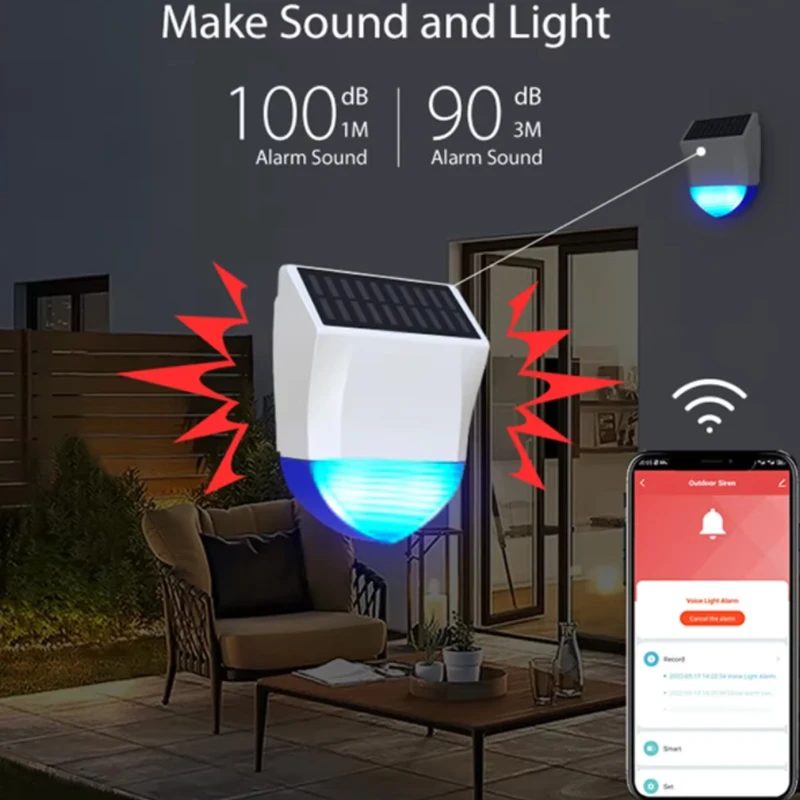 ไซเรนเตือนภัยอัจฉริยะ Tuya Sma - Alarm Siren Outdoor บทวิจารณ์และราคา