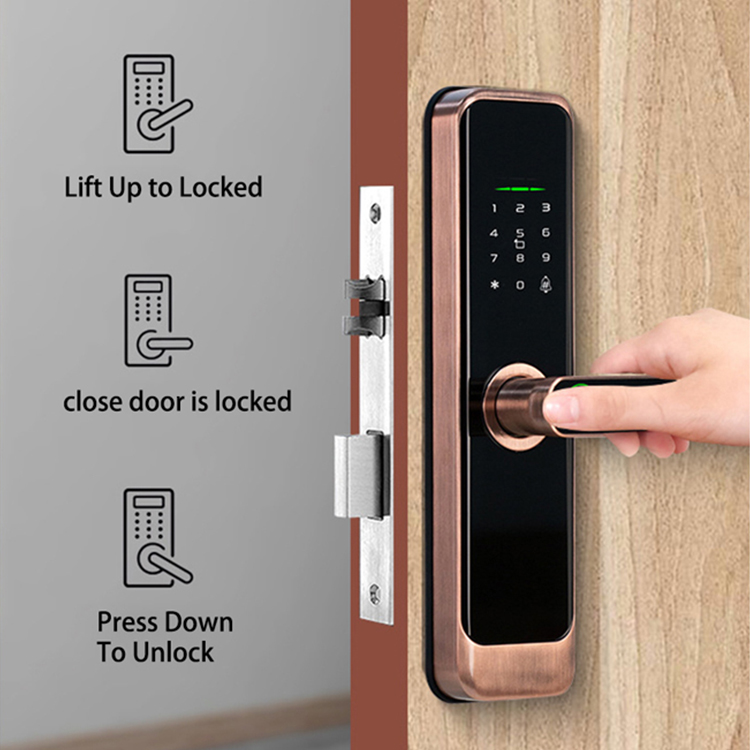 กุญแจล็อคประตูดิจิตอลอัจฉริยะ  - Home Security Electronics บทวิจารณ์และราคา