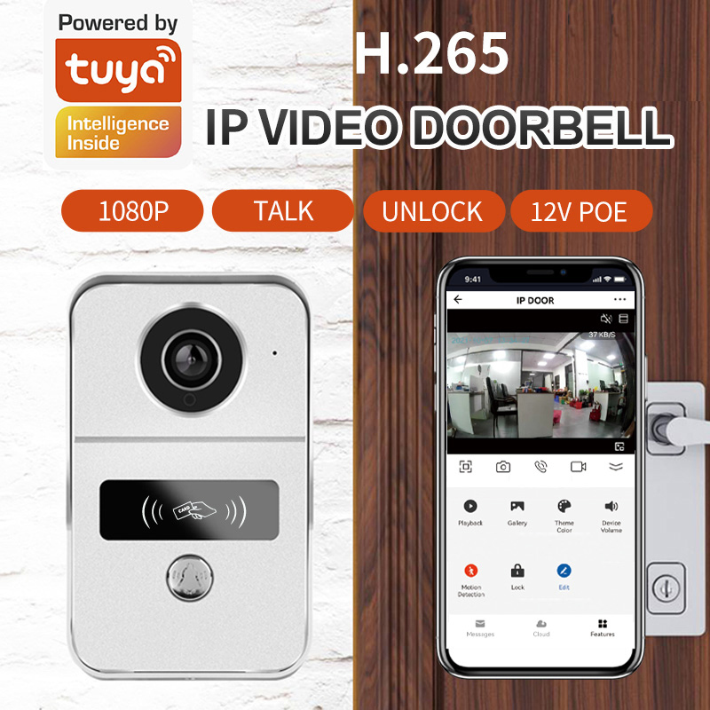 Tuyaสมาร์ท 1080Pกล้องWiFiไร้สา - Home Security Doorbell Camera บทวิจารณ์และราคา