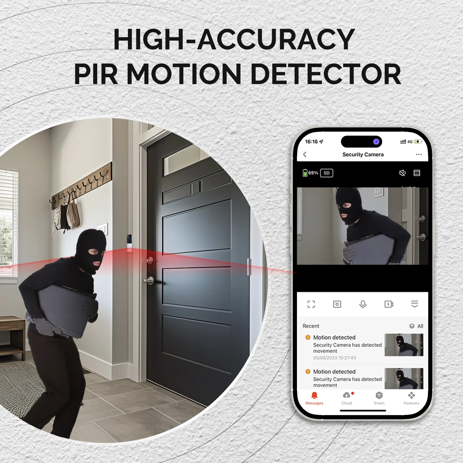 กล้องออดวิดีโออัจฉริยะ Tuya Sm - Home Security Doorbell Camera บทวิจารณ์และราคา