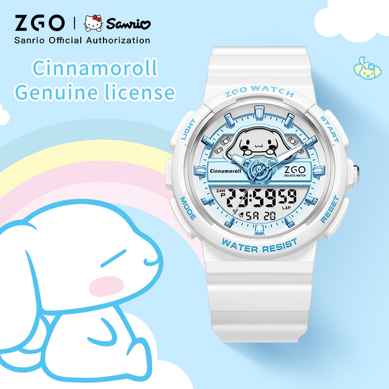 ZGO X Sanrio Cinnamoroll นาฬิก - Home Security Electronics บทวิจารณ์และราคา