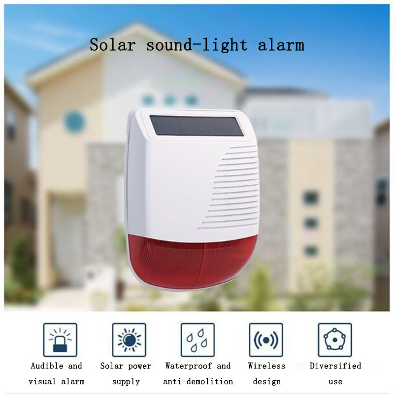 สัญญาณเตือนภัยแบบไร้สาย 433MHz - Alarm Siren Outdoor บทวิจารณ์และราคา