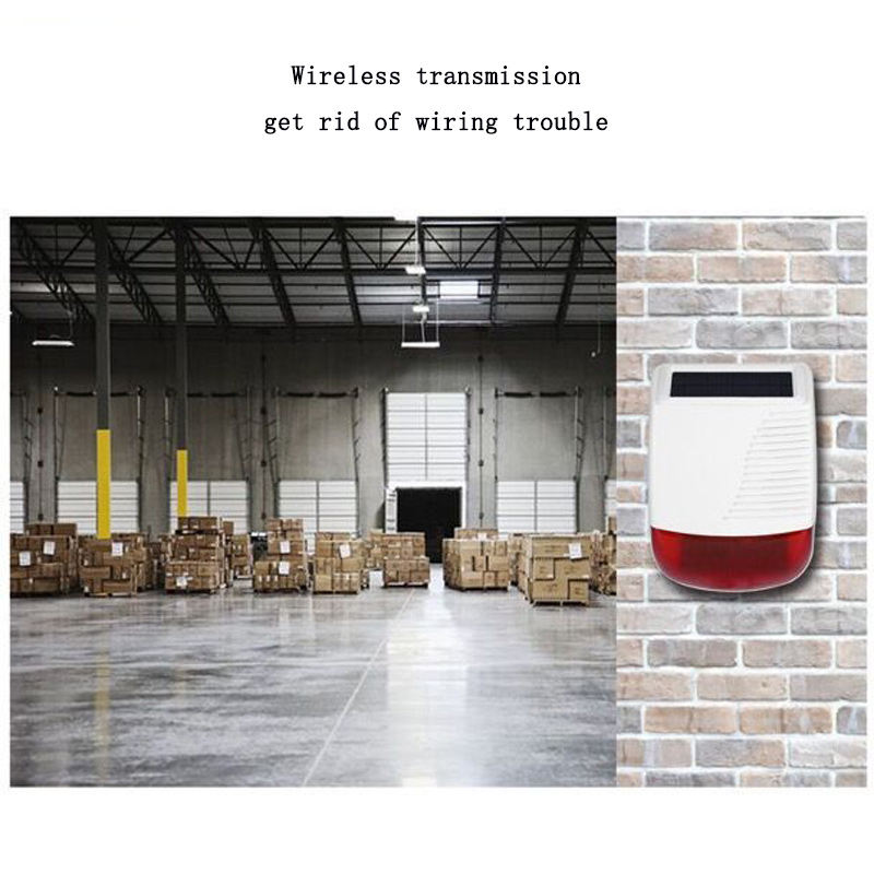 สัญญาณเตือนภัยแบบไร้สาย 433MHz - Alarm Siren Outdoor บทวิจารณ์และราคา