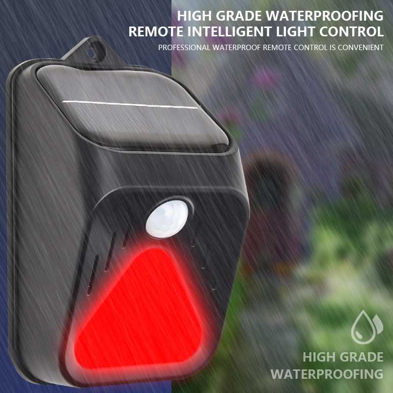 กันน้ําพลังงานแสงอาทิตย์นาฬิกา - Home Security Yard Sensors บทวิจารณ์และราคา