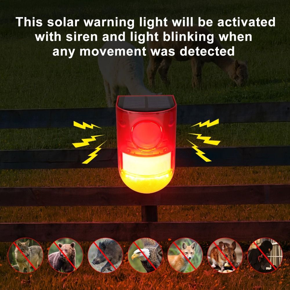 สัญญาณเตือนภัยพลังงานแสงอาทิตย - Home Security Yard Sign บทวิจารณ์และราคา