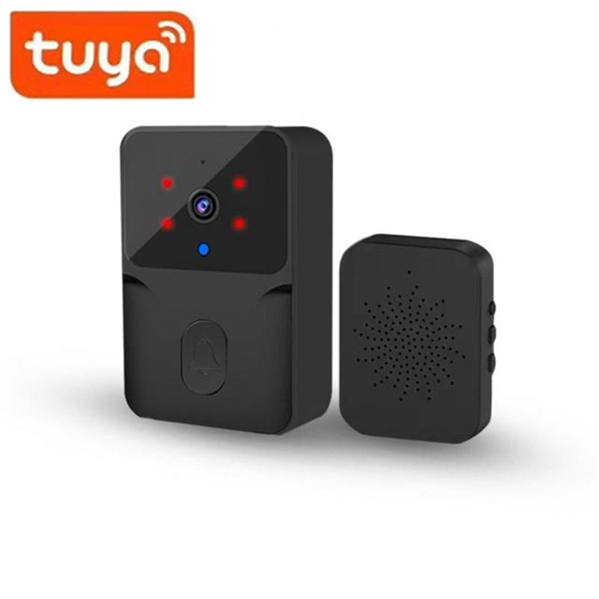 กริ่งประตูไร้สาย WiFi Tuya กล้ - Home Security Cameras Wireless บทวิจารณ์และราคา