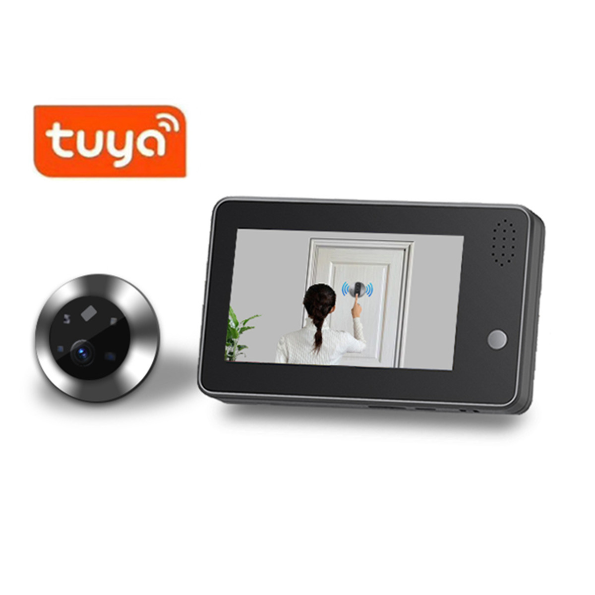 กริ่งประตูอัจฉริยะ Tuya Smartl - Home Security Cameras Wireless บทวิจารณ์และราคา