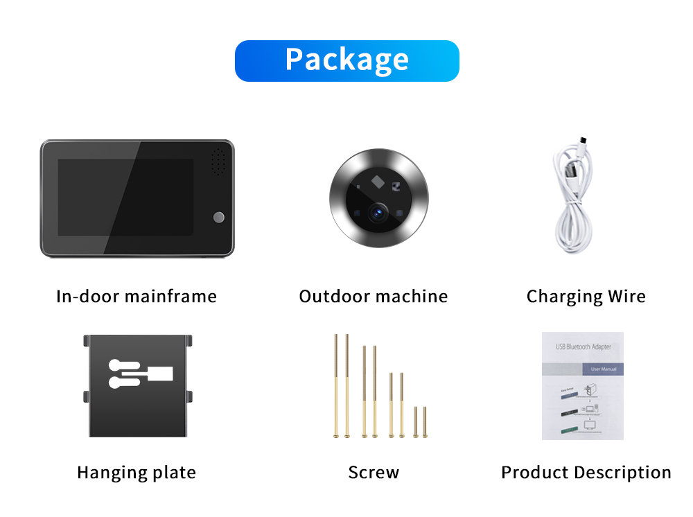 กริ่งประตูอัจฉริยะ Tuya Smartl - Home Security Cameras Wireless บทวิจารณ์และราคา