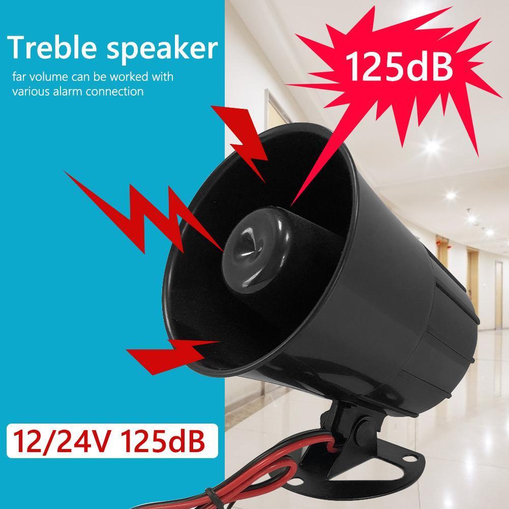 ไซเรนเสียงดัง 125dB สำหรับตกแต - Alarm Siren Outdoor บทวิจารณ์และราคา