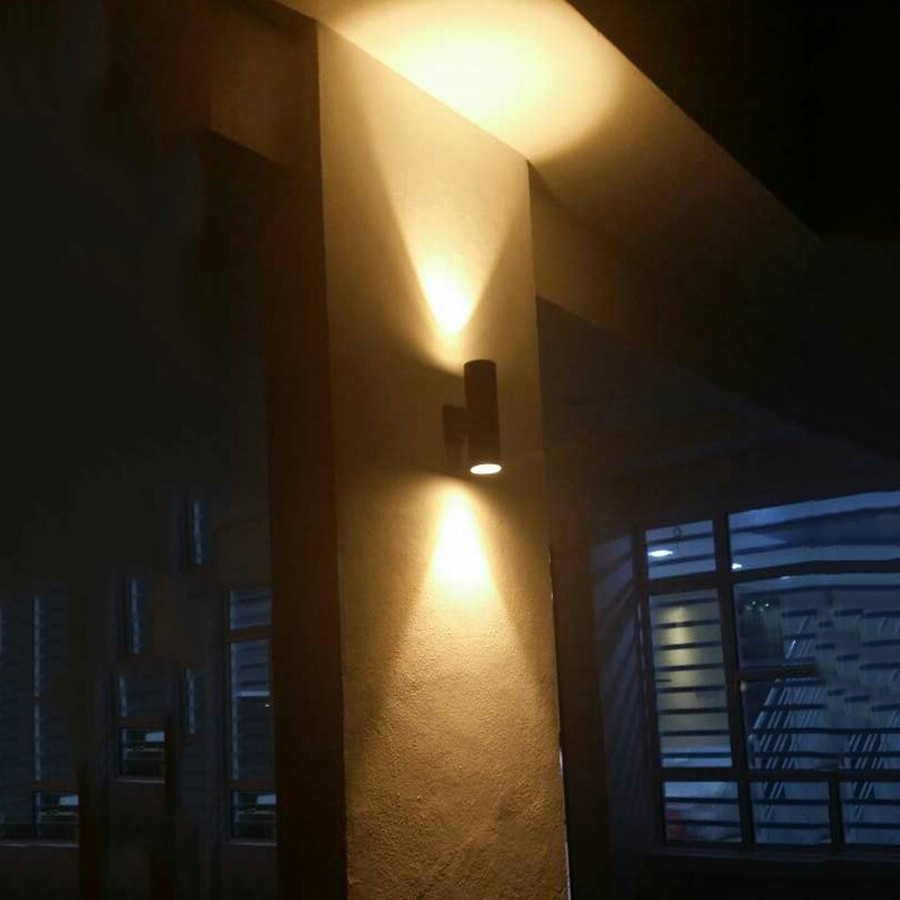 ไฟติดผนัง LED สำหรับระเบียง แบ - Home Security Yard Sign บทวิจารณ์และราคา