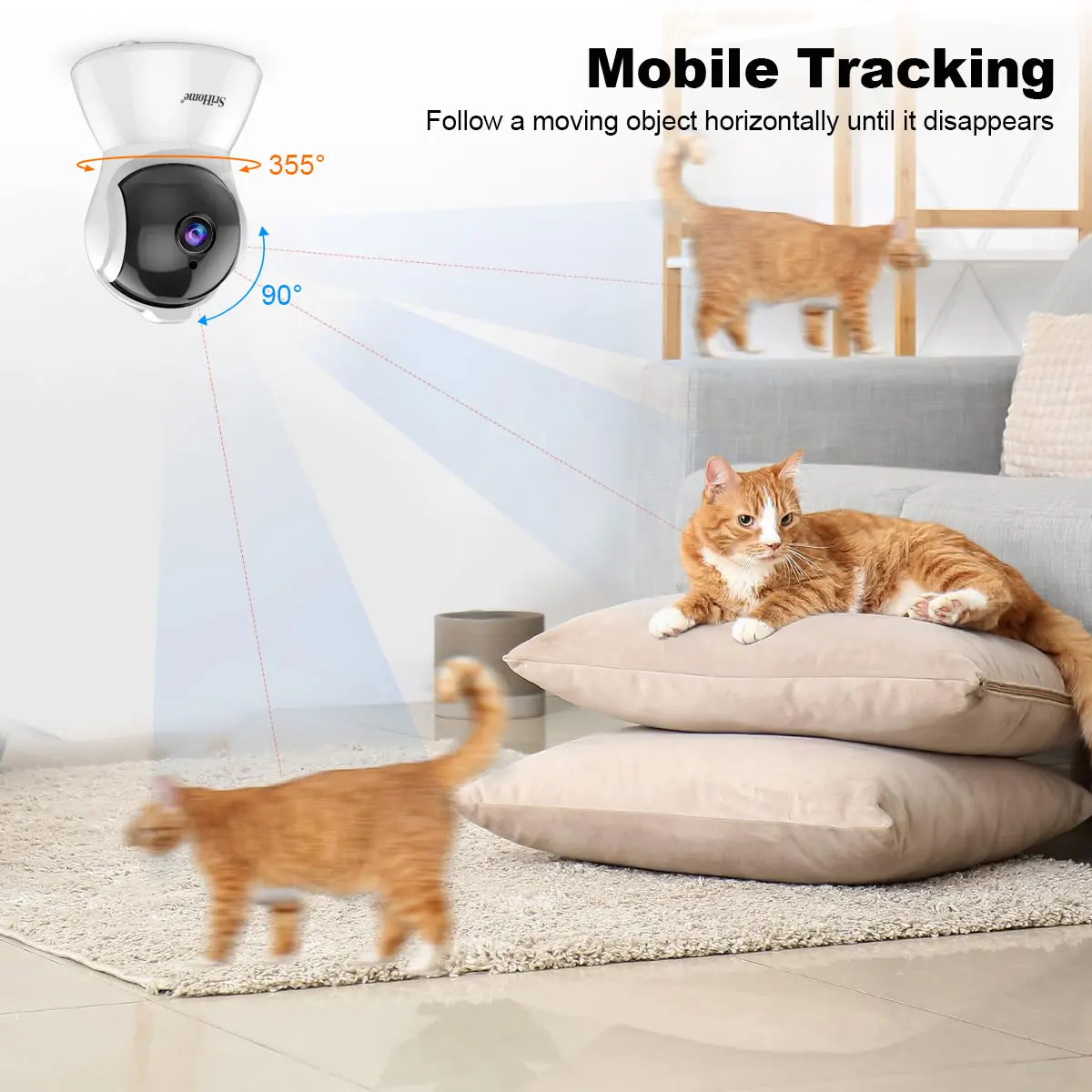 กล้องวงจรปิด Srihome SH025 WiF - Home Security No Subscription บทวิจารณ์และราคา