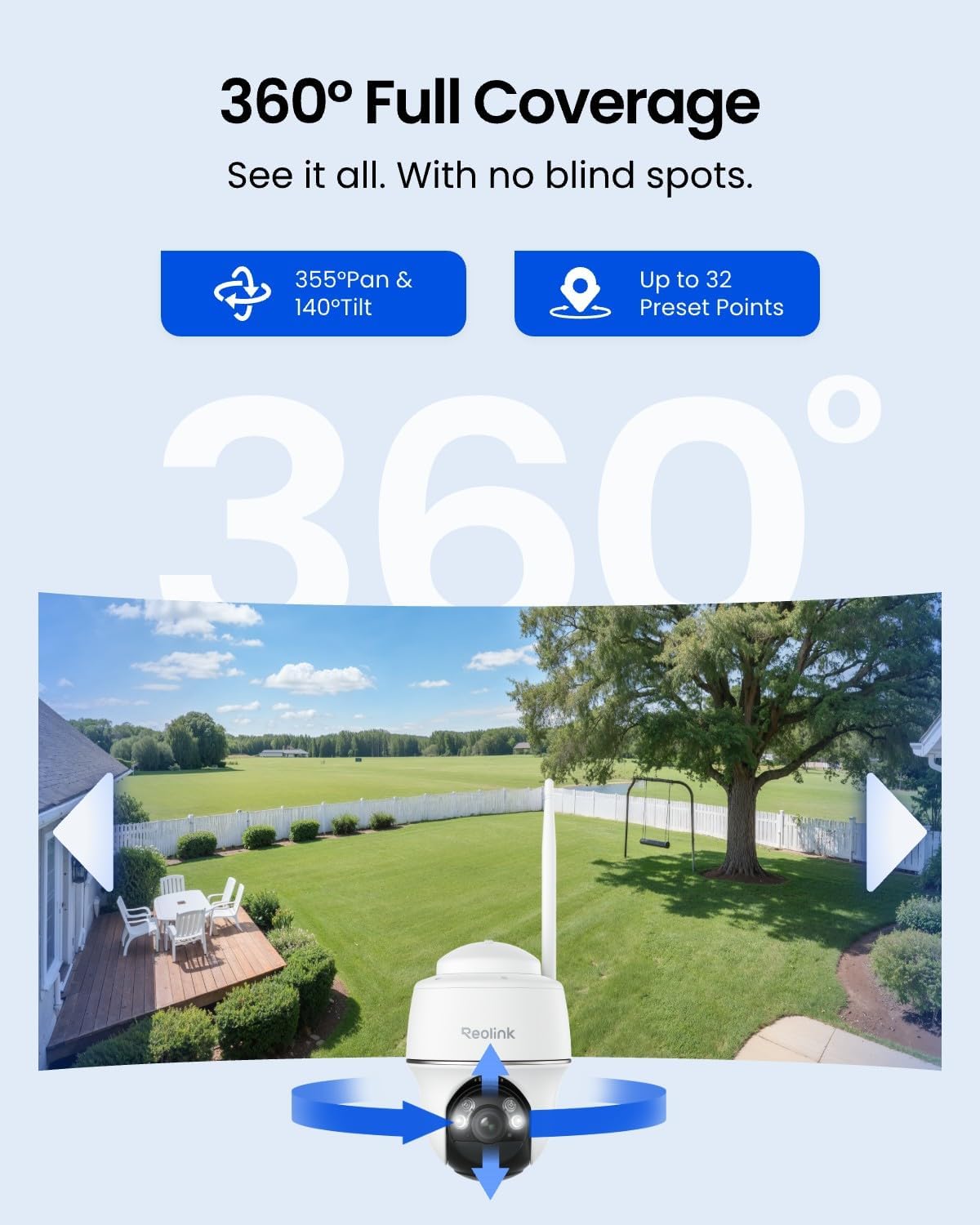 กล้องวงจรปิดไร้สายพลังงานแสงอา - Home Security No Subscription บทวิจารณ์และราคา