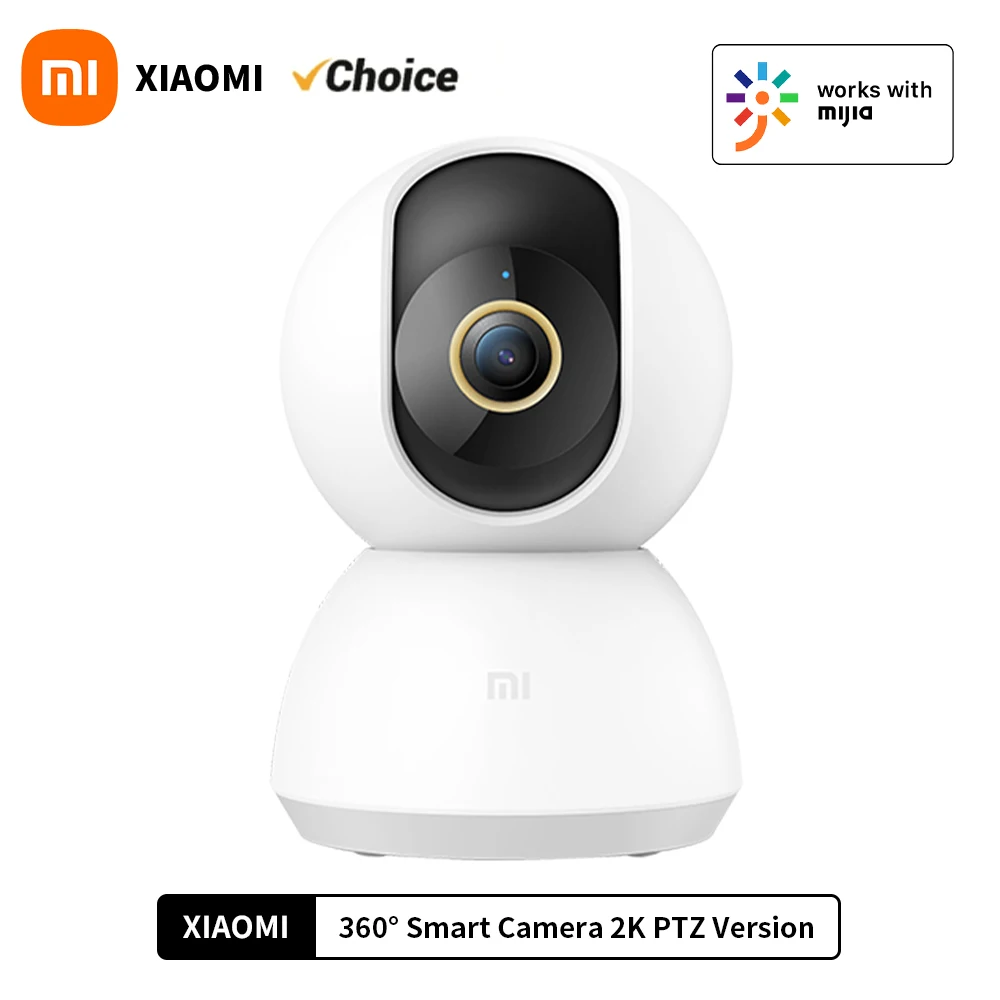 เสี่ยวหมี่ 360 °   กล้องวงจรปิ - Home Security Xiaomi บทวิจารณ์และราคา