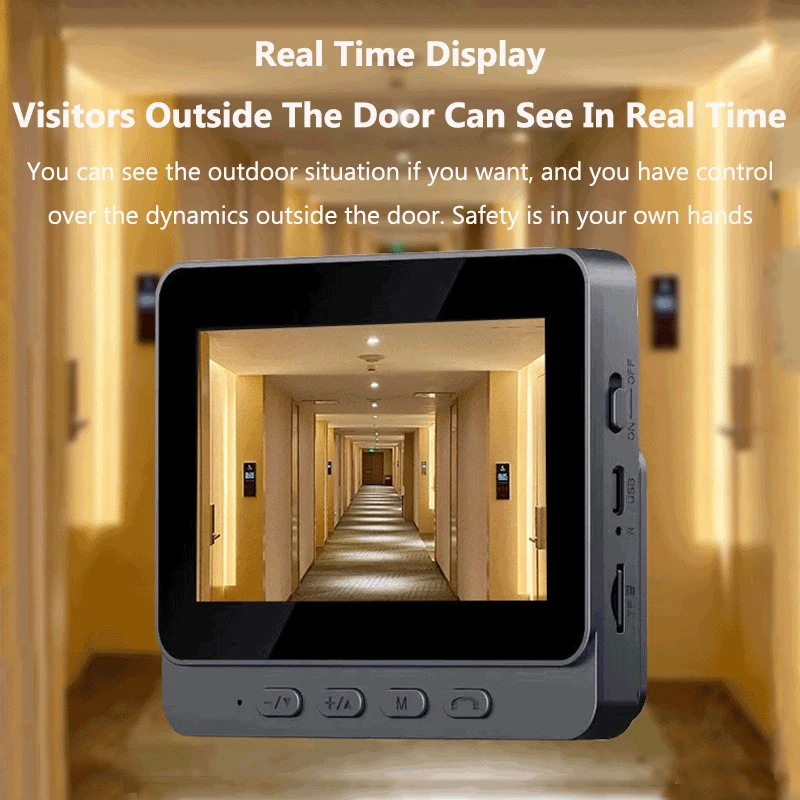 Wireless Video Intercom Doorbe - Home Security Doorbell Camera บทวิจารณ์และราคา