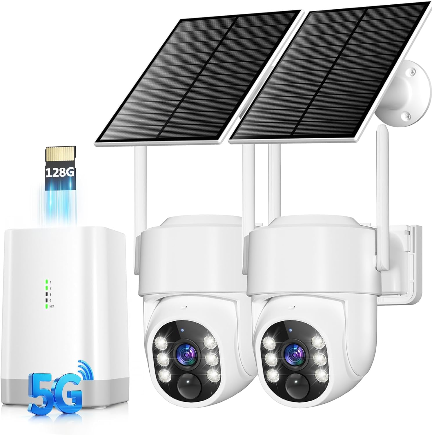 กล้องวงจรปิดไร้สายพลังงานแสงอา - Home Security No Subscription บทวิจารณ์และราคา