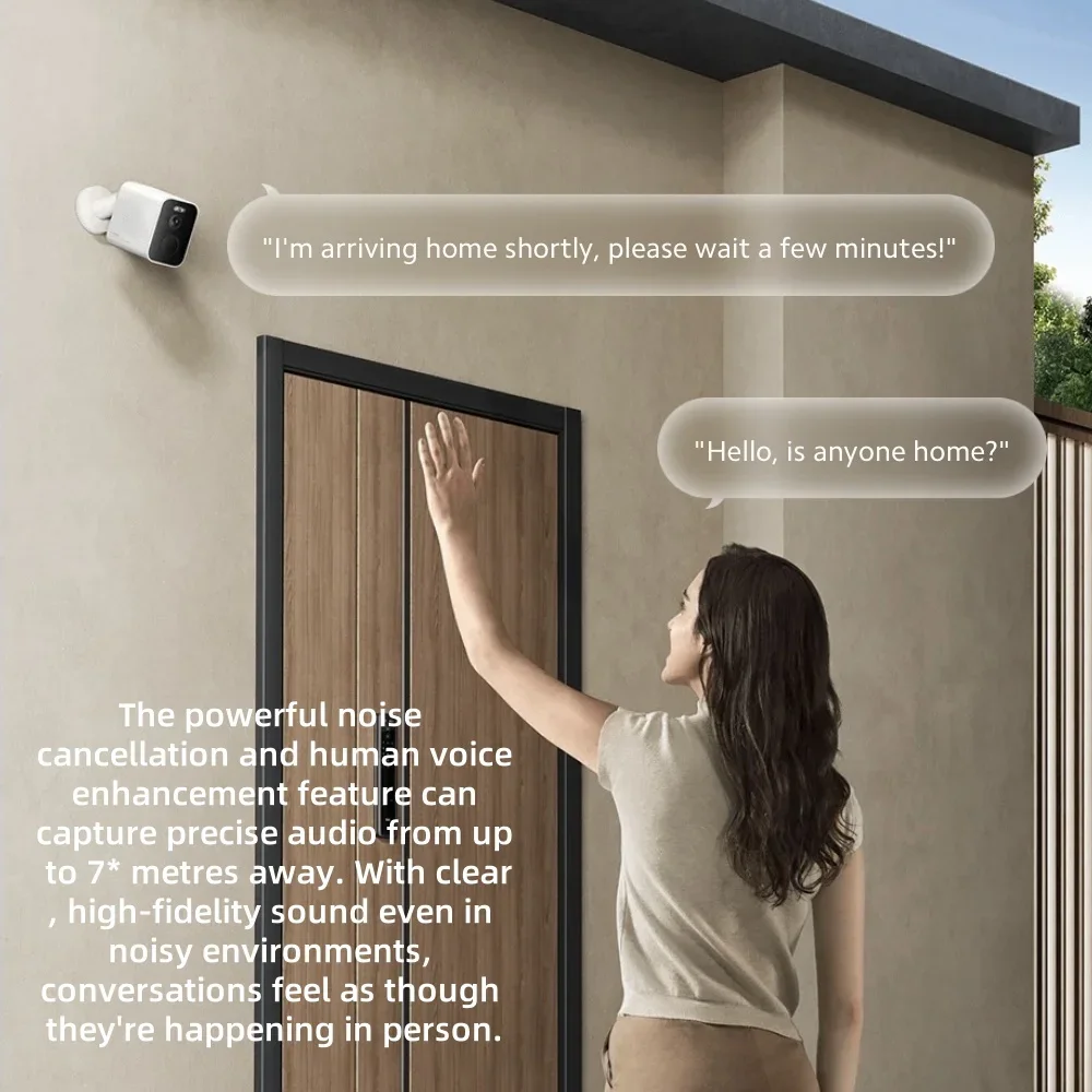 Xiaomi BW500 กล้องกลางแจ้ง 2.5 - Home Security Xiaomi บทวิจารณ์และราคา