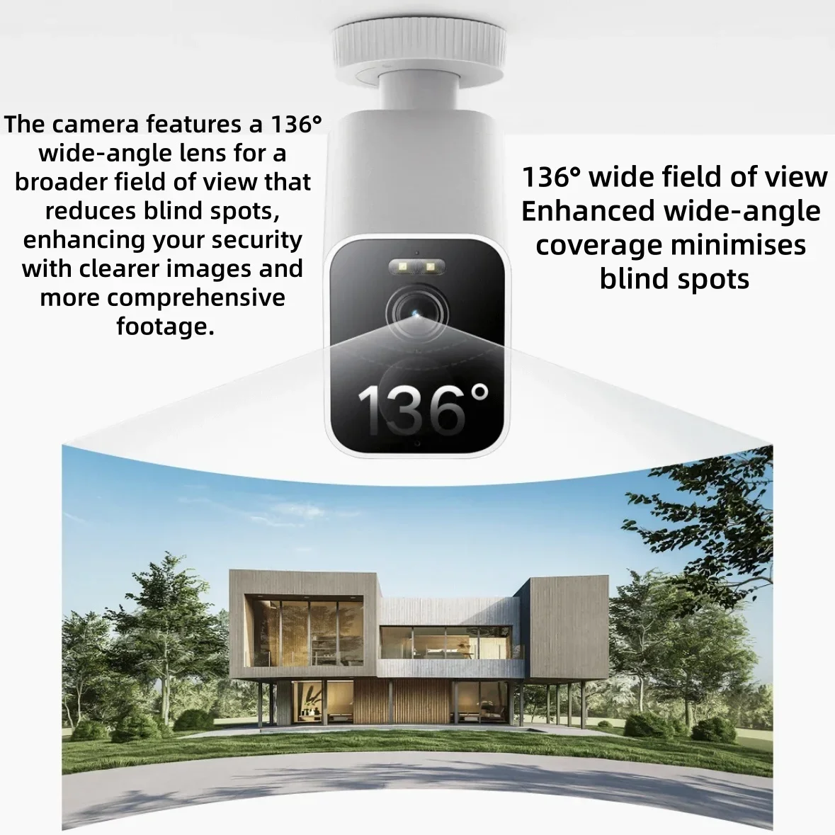 Xiaomi BW500 กล้องกลางแจ้ง 2.5 - Home Security Xiaomi บทวิจารณ์และราคา