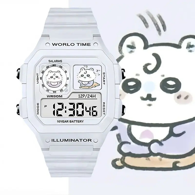 นาฬิกาดิจิตอลลายการ์ตูน Chiika - Home Security Electronics บทวิจารณ์และราคา