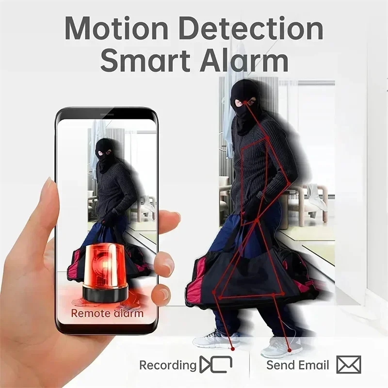 กล้องขนาดเล็ก A9 กล้อง WiFi ไร - Home Security Lidar บทวิจารณ์และราคา