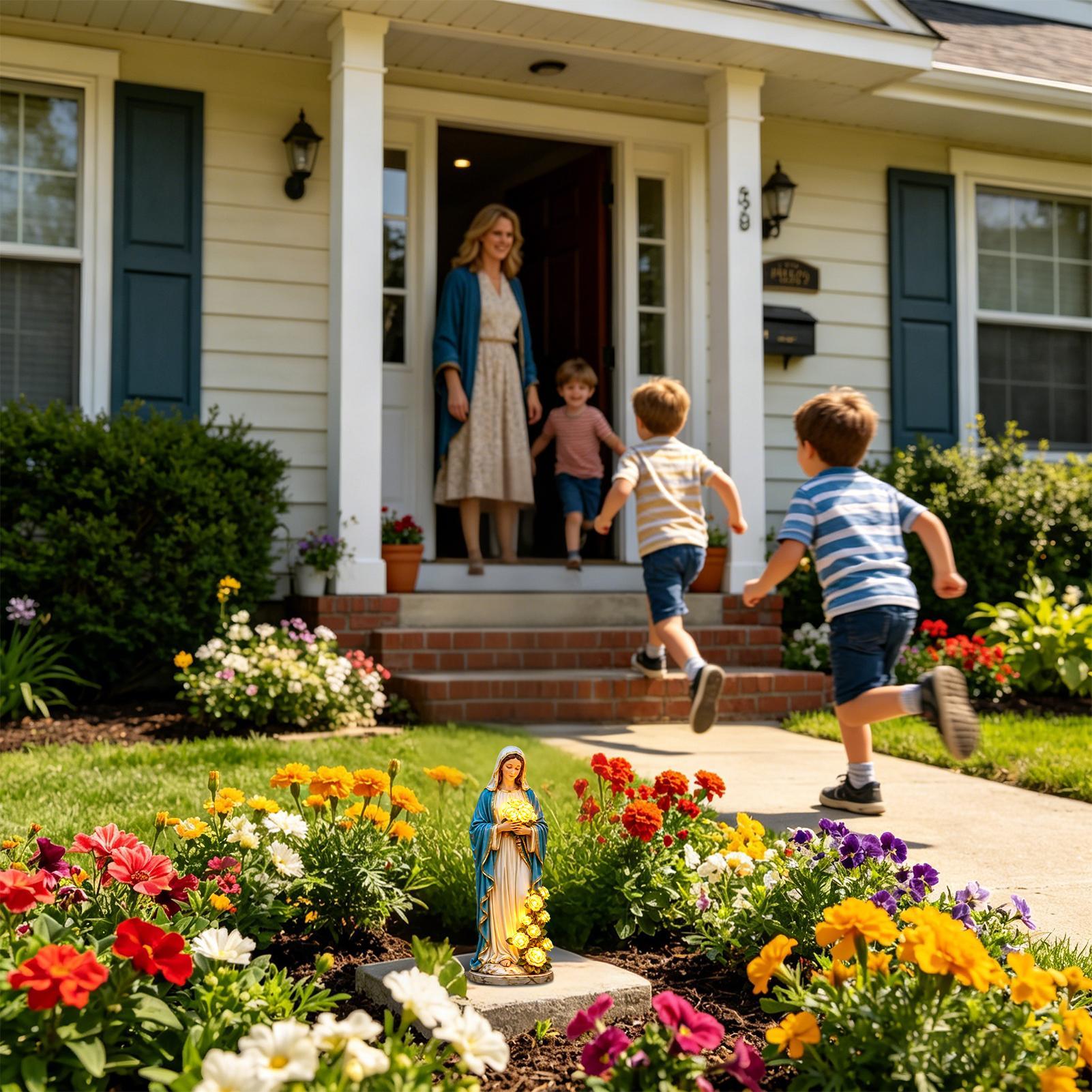 โคมไฟเรซิ่นกันน้ำ โคมไฟตกแต่งก - Home Security Yard Sign บทวิจารณ์และราคา