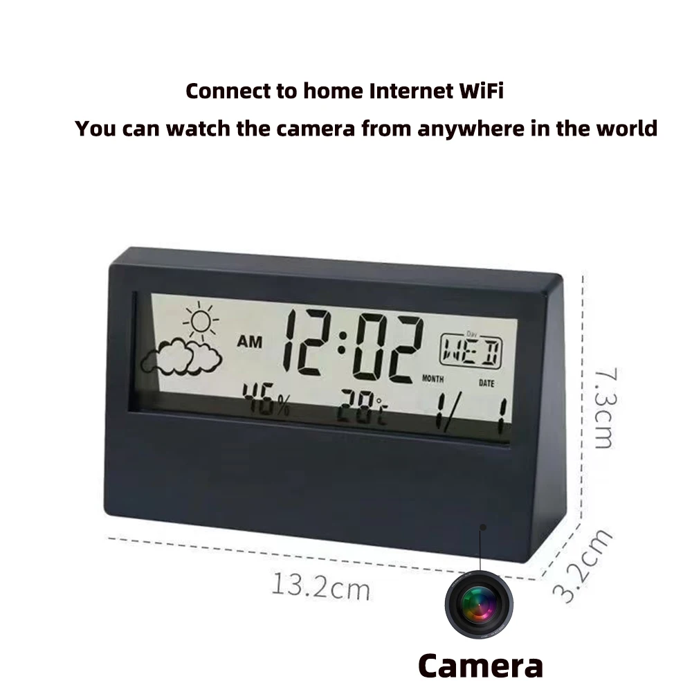 กล้องนาฬิกา WiFi 4K พร้อมระบบต - Home Security Lidar บทวิจารณ์และราคา