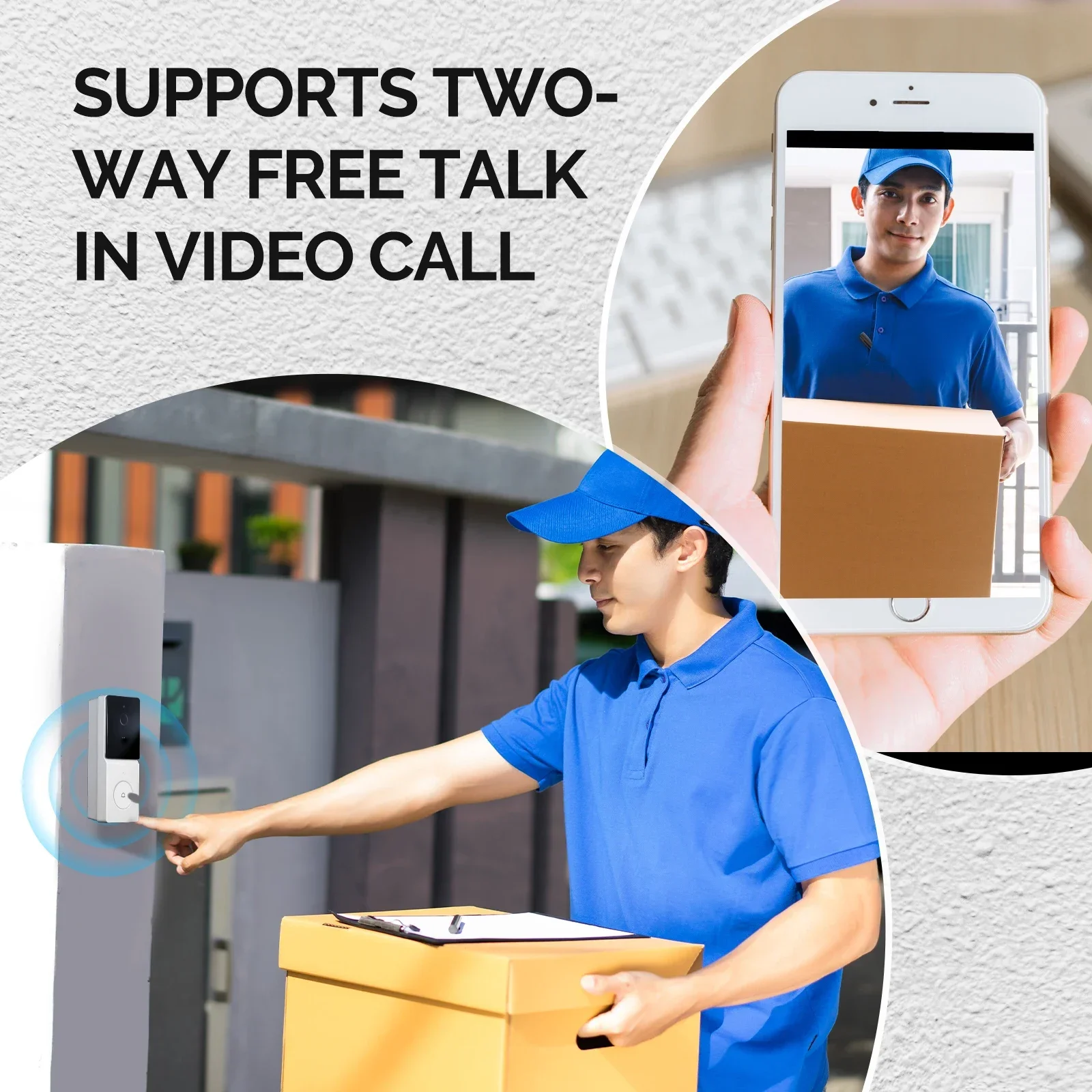 MOES Tuya กล้องออดวิดีโออัจฉริ - Home Security Doorbell Camera บทวิจารณ์และราคา